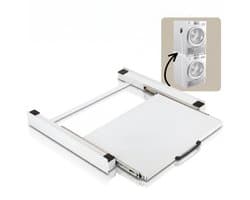 Morelia® Tussenstuk Wasmachine Droger - Stapelkit Wasmachine Droger - Universeel - Wit