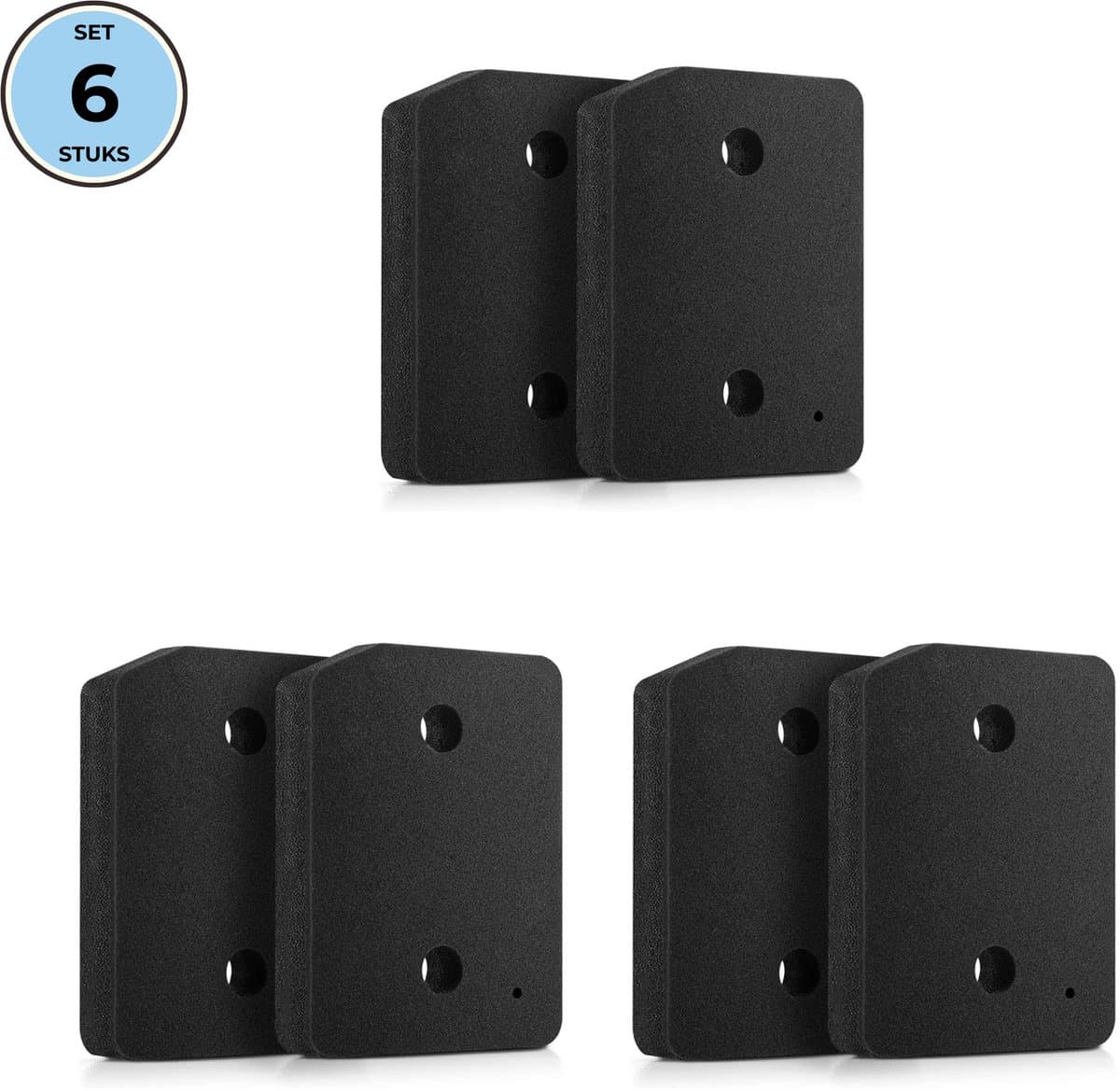 Bramokava® 6x Filter geschikt voor Miele Droger 9164761 - 210 x 155 x 30 mm - Spons Foam Schuimfilter — afbeelding 1