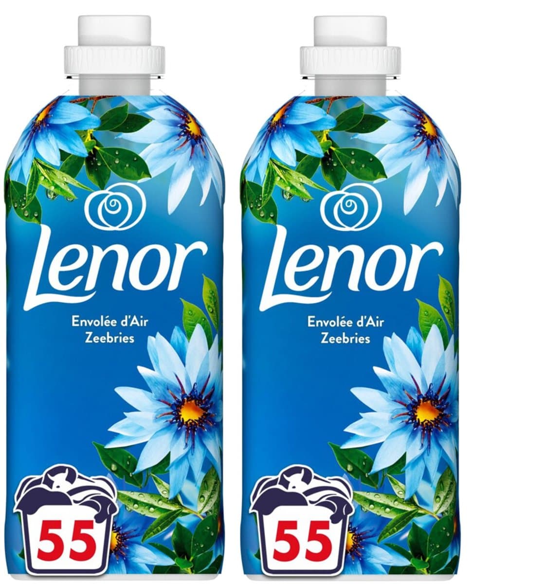 Lenor Wasverzachter Zeebries - Multipack - 110 (2x55) Wasbeurten -2310ml (2x1155ml) — afbeelding 1