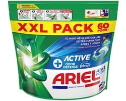 Ariel - Wasmiddel Pods All in 1 Touch Of Lenor Anti Odor - 2 x 60 stuks - Voordeelverpakking