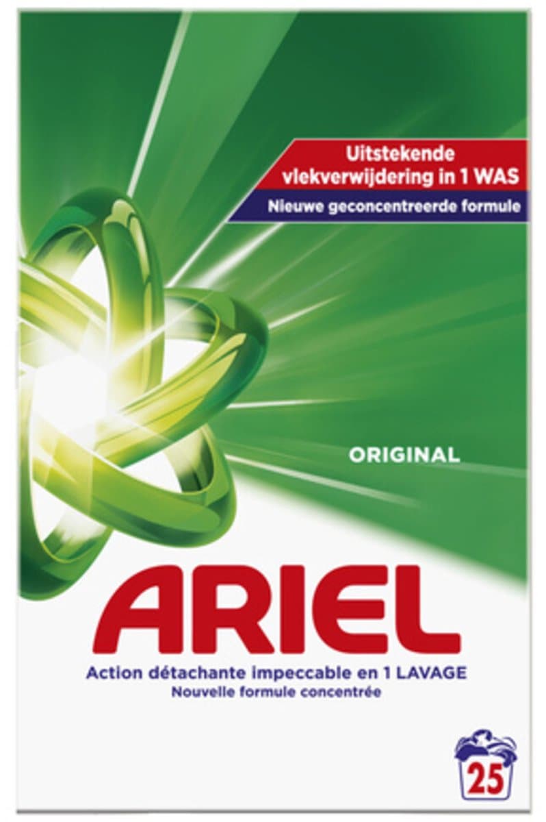 Ariel Waspoeder Original - 6 x 25 wasbeurten - Voordeelverpakking — afbeelding 1