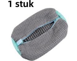 1 stuk - Schoenwaszak - Wasmachine speciale schoenwas anti-deformatie waszak - grijs