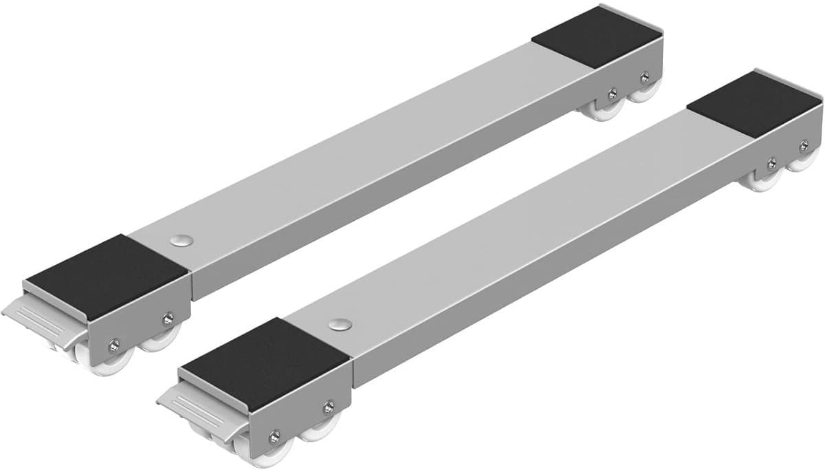 EXCITAT 2 stuks - Onderstel - Wasmachine onderstel - Wasmachine standaard - Met wielen - Geschikt voor koelkast, droger, vriezer — afbeelding 1