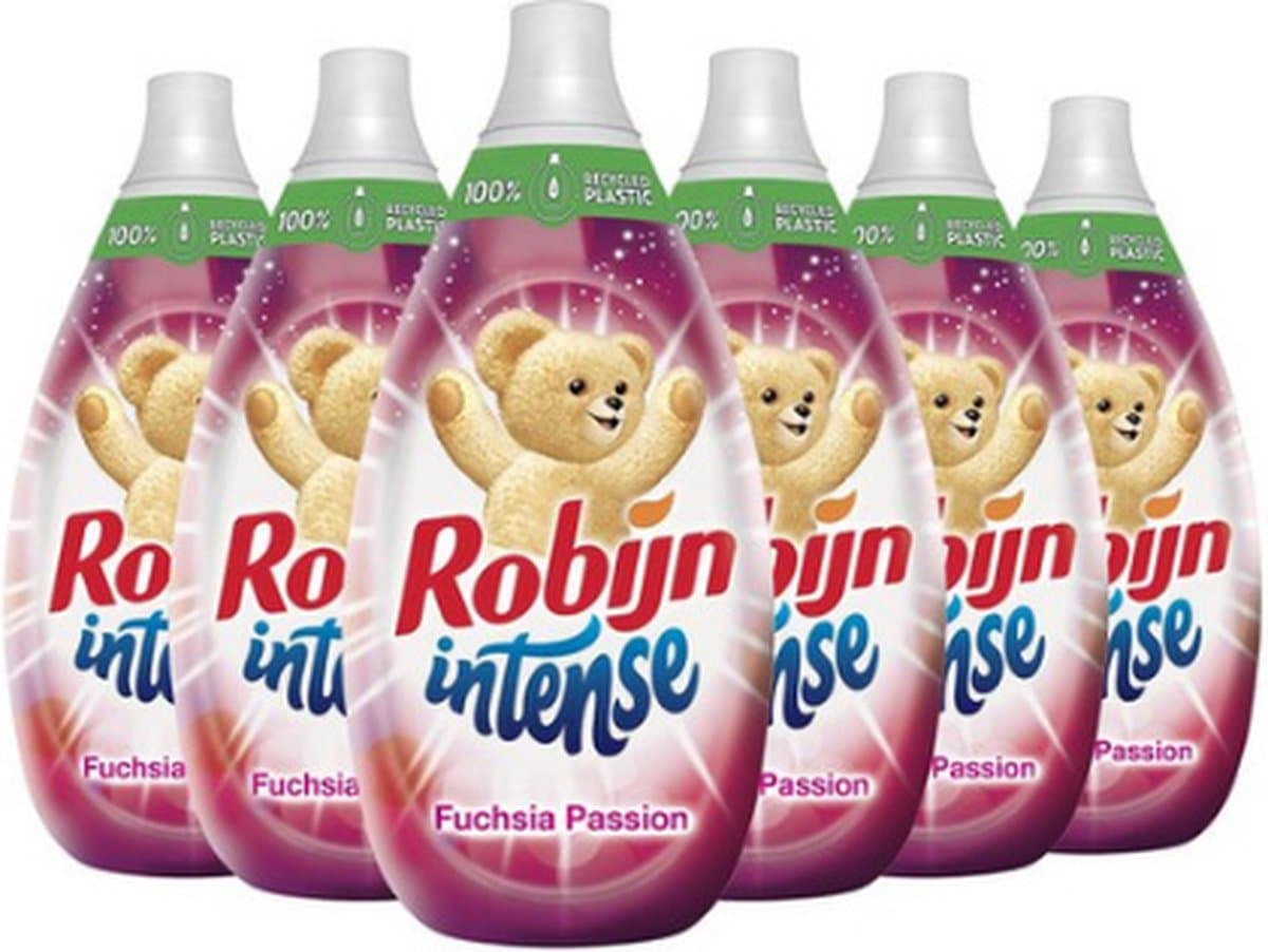 Robijn Wasverzachter Fuchsia Passion - 6 x 870 ml (348 wasbeurten) — afbeelding 1