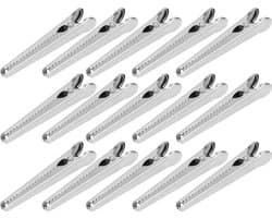 Goodivery ® Veelzijdige Roestvrijstalen Clips voor Keuken en Opslag, Set van 15 Stuks