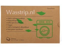 Wasstrips 32 Wasbeurten Geurloos – Wasmiddeldoekjes – Wasvellen – Wasdoekjes – Detergent Sheets – Laundry Strips