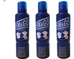 3 x Fix en GO Anti Kreuk Spray - 3 x 185ml