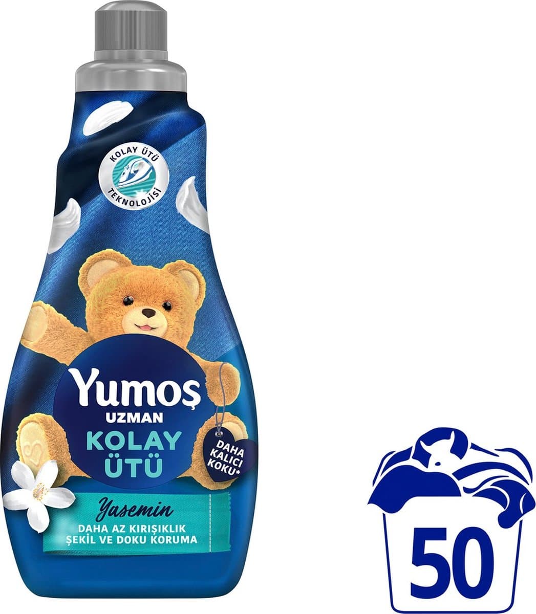 Yumoş Expert Geconcentreerde Wasverzachter - Anti rimpel - 1200ml - 50 wasbeurten — afbeelding 1
