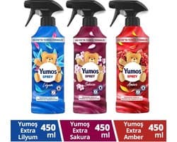 Yumoş Spray Sakura - Amber - Lilium 450 ml x3 — afbeelding 1
