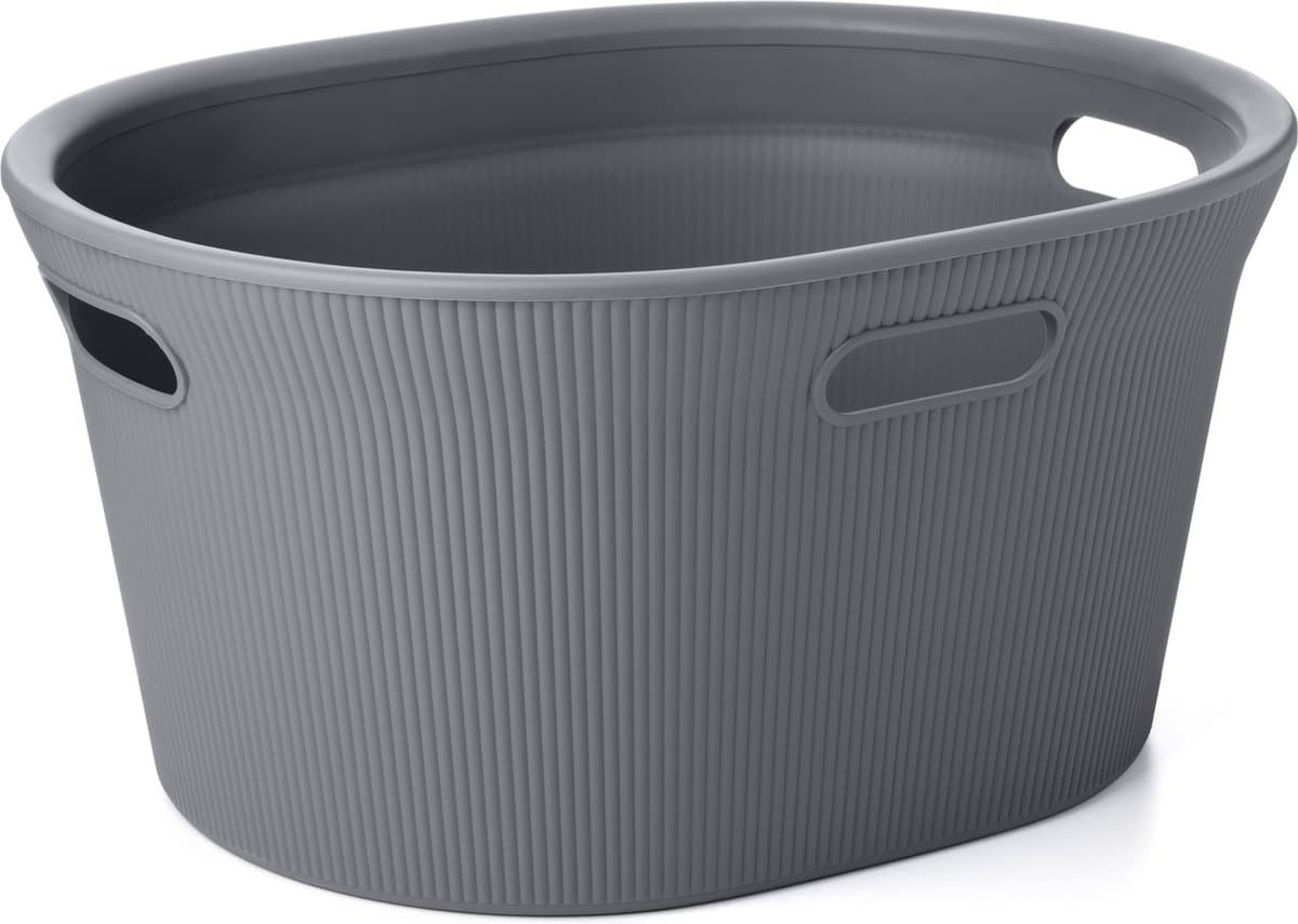 Heupwasmand grijs / wasmand 35 liter — afbeelding 1