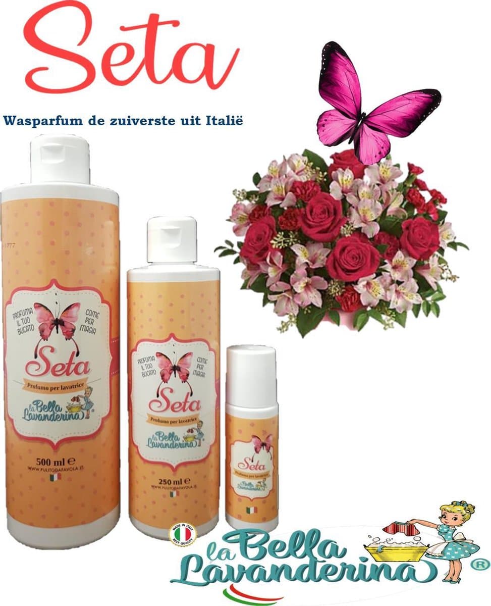 Wasparfum La Bella Lavanderina , Seta 250ml — afbeelding 1