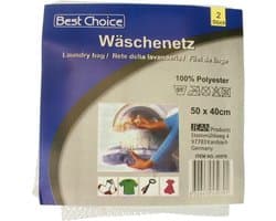 4x Wasnetten - Wasnetjes - Waszakken - Wasnetje - Met Rits - 50 x 40 cm