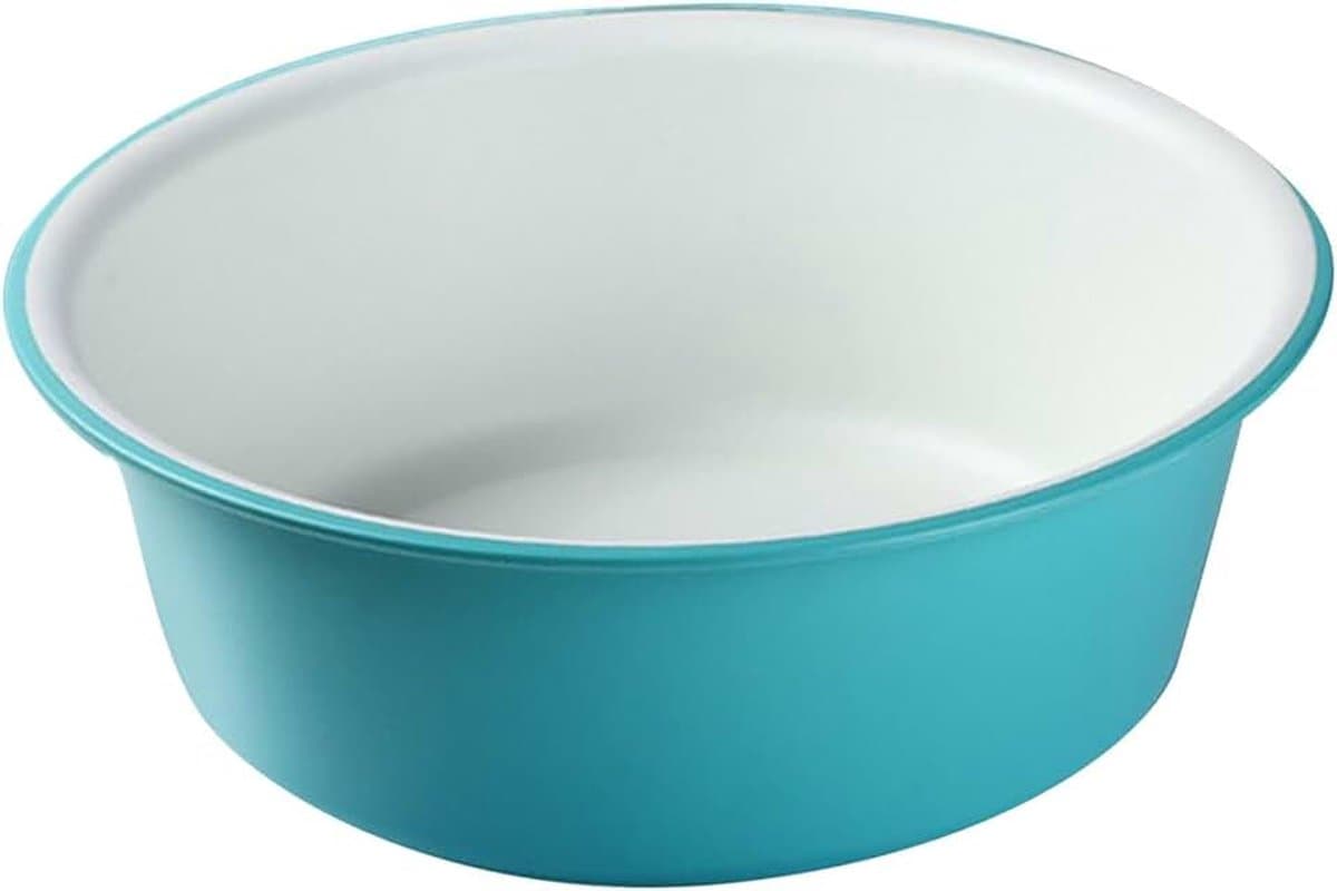 Wasserij, Verdikte Multifunctionele Waskleren Ronde Wasbak Keukenputten Wassen Wastafel Thuis Slaapzaal Bad Gezicht Wassen (26x9cm) — afbeelding 1