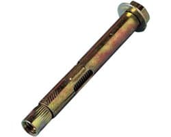 Schroefanker M10 - Molly bout - Bevestigen in Steen - Hoge Draagkracht - M10 x 12 x 76 mm - Wit