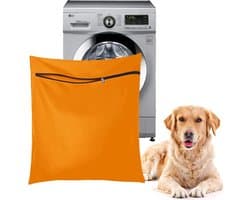 SnelShoppen - Pet Waszak voor Dieren, Honden en Katten, Insulateert Dierlijke Haren, Hoogwaardige Stof, Oranje, Ideaal voor Beddegoed en Dekens