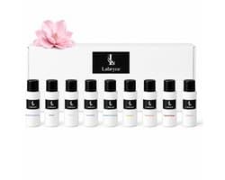 Wasparfum Proefpakket Labryce - 9 Verschillende Geuren - Fris, Bloemig, Warm & Poederig - 9x20 ml