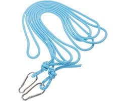 Kledinglijn - Waslijn Touw - Reizen Ophangen - Windproof - 5 meter - Blauw