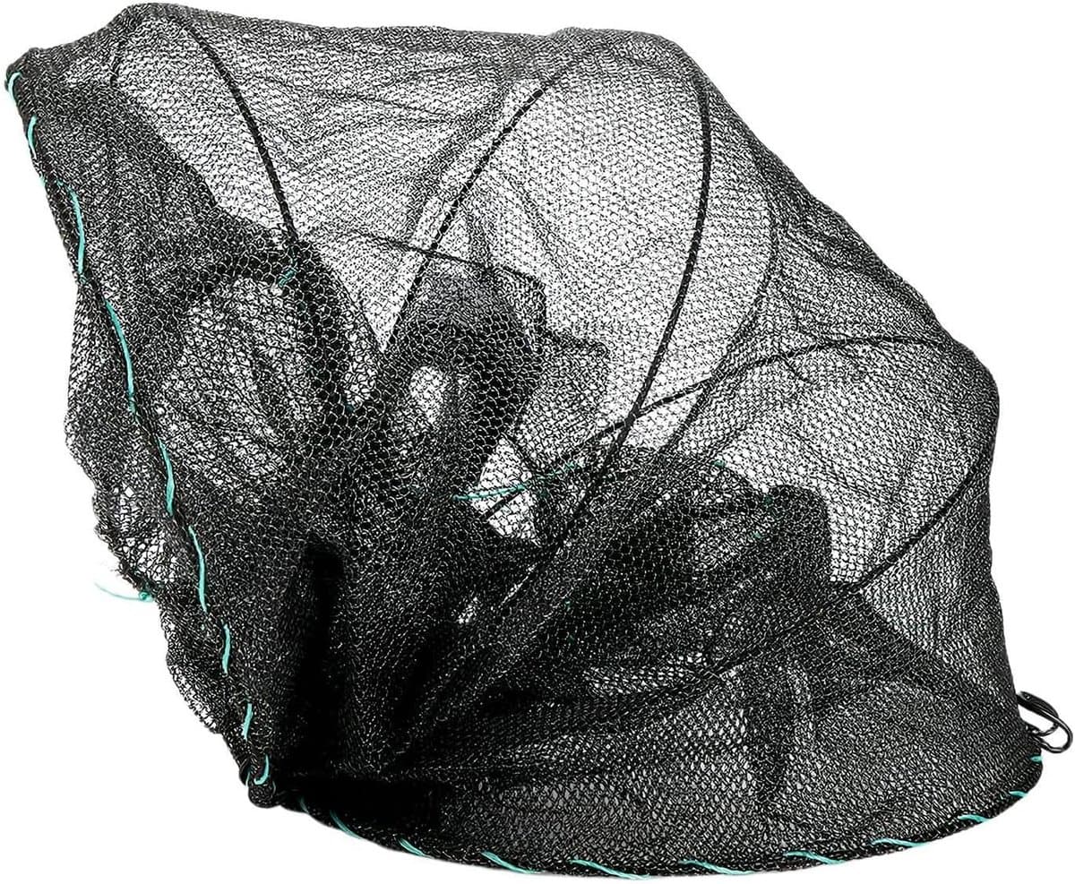 Visvangbak - Aasnet draagbaar - Vissen vangen - Versterkt scheurvast - 30 x 60 cm - Nylon — afbeelding 1