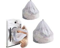 Waszak Grote Capaciteit - Waszakken 30 cm x 40 cm / 60 cm x 80 cm - Opvouwbare Wasmand - Vuile Was Verzamelen - Reisaccessoire - Organiseren