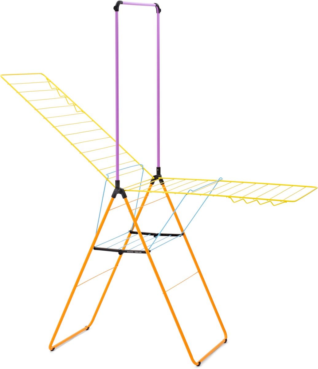 Brabantia HangOn Droogrek - 25 m - met Stang - Yinka Ilori — afbeelding 1