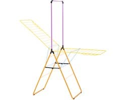 Brabantia HangOn Droogrek - 25 m - met Stang - Yinka Ilori