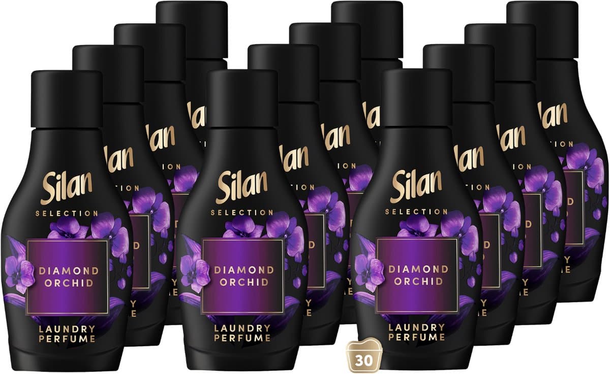 Silan Wasparfum - Floral Essences - Diamond Orchid 540ml - 12x 30 Wasbeurten - Voordeelverpakking — afbeelding 1