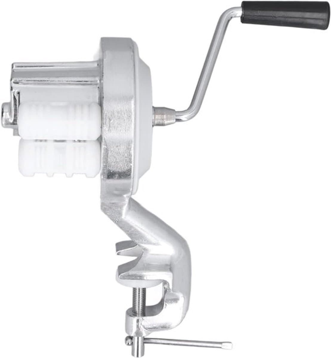 Macaroni-machine - pasta-machine van aluminiumlegering met krukas - compact en draagbaar, buiten gebruik - eenvoudig voor de meeste mensen — afbeelding 1