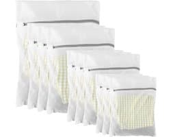 Wassnetten - Set van 10 Stuks - Met Fijn Ritme voor Bescherming - Voor BH's, Sokken, Lingerie, Sportschoenen - Multifunctioneel Opbergtas voor Reizen - Geschikt voor Gezin, Baby, Alleenstaanden