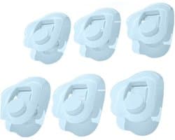 6 stuks Dekbedpinnen - Bed Sheet Holders - Quilt Clips - Dekbedovertrek Clips - Attachment Comforter - Quilt Fixing Clips - Om rommelige lakens te organiseren - Blauw