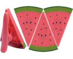 4-Pack Strandlaken Clips - Watermeloen Design - Handige Clips voor Zonnebank en Zwembadstoel