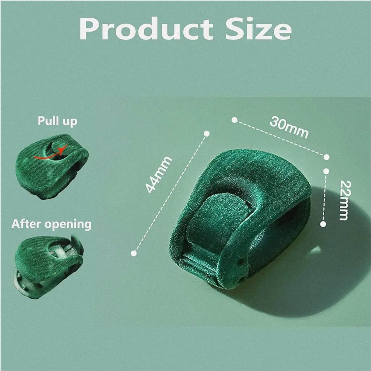Quilt-bevestigingsclips - antislip, hoge elasticiteit - set van 12 — afbeelding 1