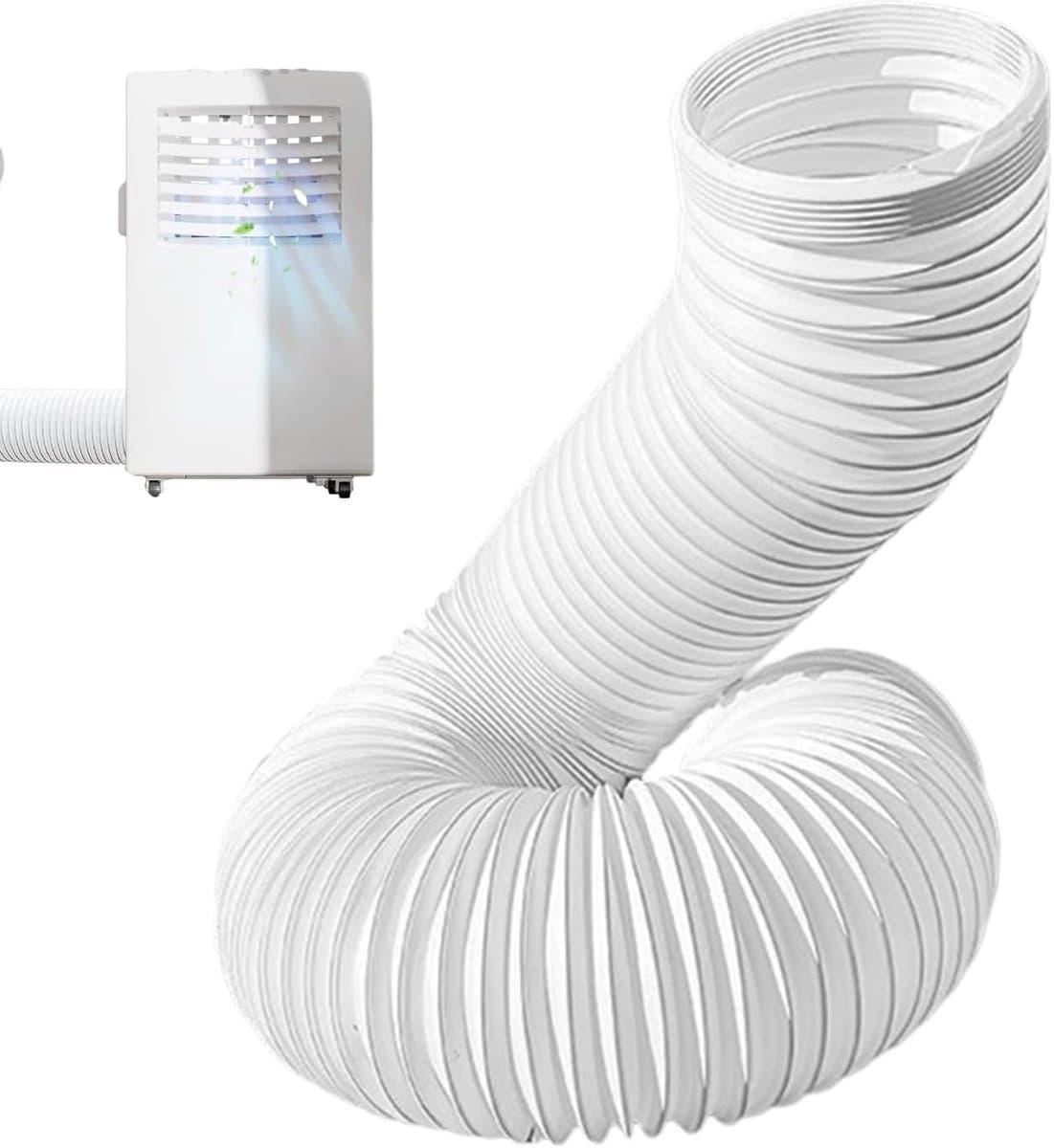 Mobiele Airco Afvoer - Draagbare Ventilatie - Raam Installatie - Lekvrije Verbinding - 150cm Uitschuifbaar — afbeelding 1