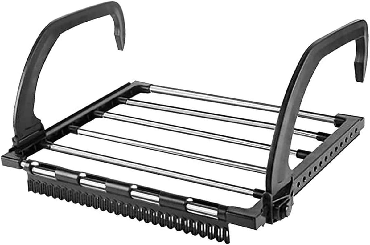 Radiator Clothes Airer Drying Rack for Balcony Hang and Small Spaces Foldable — afbeelding 1