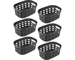 Sunware Sigma Home mand 5L - Set van 6 - Antraciet