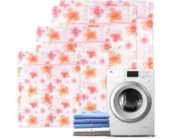 SnelShoppen - Waszakken Set van 4 - Verschillende Maten - Wasnet voor Ondergoed, Shirts, Truien, Jassen, Jeans en Baby Kleding - Duurzaam Polyester