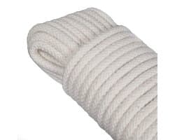 Katoenen Touw - 20 m x 5 mm - Sterk en Duurzaam Multifuntioneel Touw voor Was, Tuin, Decoratie en Doe-het-zelf