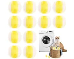 SnelShoppen - Dierenharen Verwijder Ballen voor Wasmachine en Drogen, Herbruikbare Lintballen voor Huisdieren, Ideaal voor Honden- en Kattenhaar, 1 St