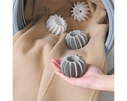 Dailygoods- Drogerballen - Vermindert droogtijd 25% - Herbruikbaar - Hypoallergeen - Milieuvriendelijk - Geschikt voor wasmachine/droger - Wasballen
