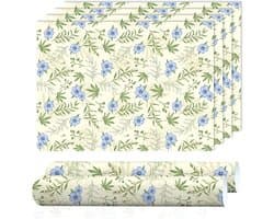 Geurpapier Lades - Kast Geur - Kleding Verfrissen - Essentiële Oliën - 6 Vellen - Elegant Print