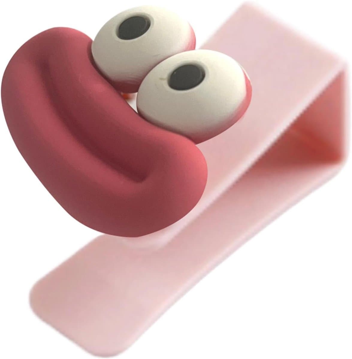 Vuilniszak Cinch - Prullenbak Clip - Afval Beheren - Eenvoudige Bevestiging - 15 cm - Roze — afbeelding 1