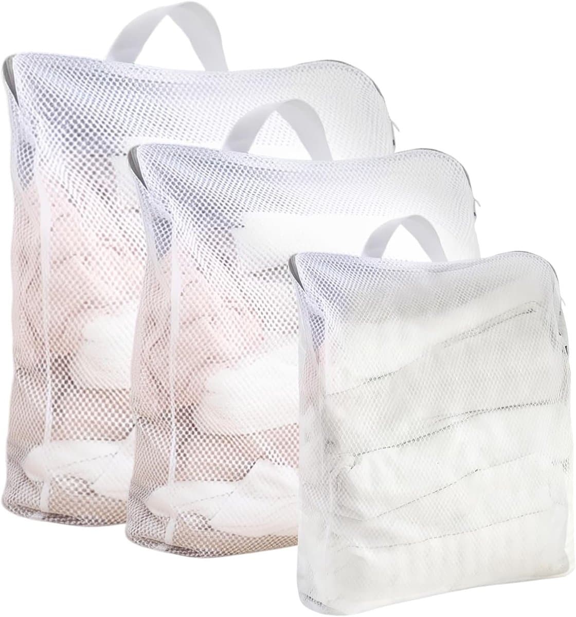Grote wasnet voor delicate kleding, ideaal voor het beschermen van textiel tijdens het wassen — afbeelding 1