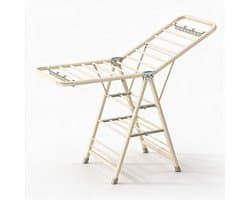 ProductXpert DryPro™ - Wasrek - Droogrek Inklapbaar - Opvouwbaar - 160 cm - Beige