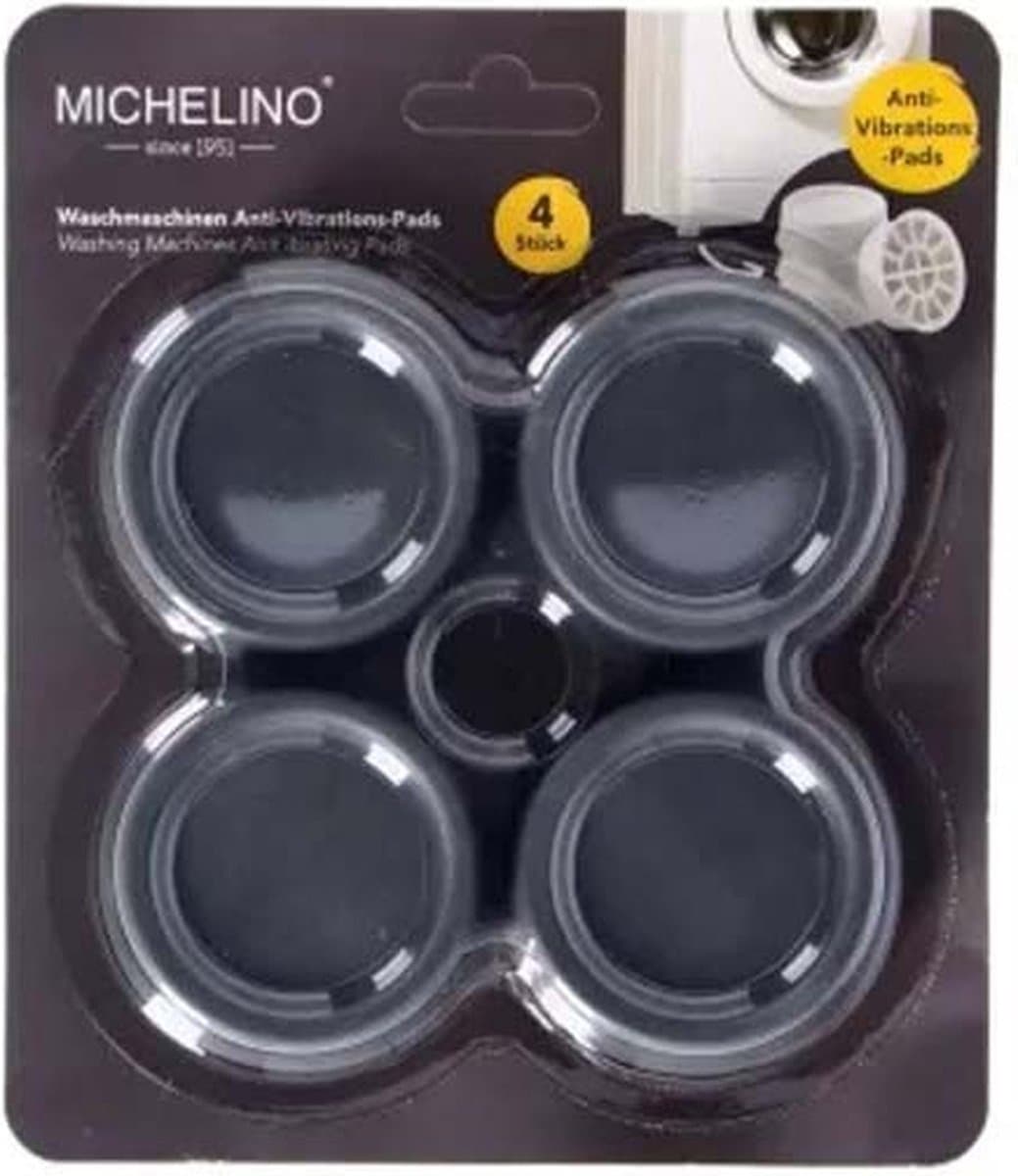 Michelino Wasmachinedempers - Trillingsdempers - Set van 4 — afbeelding 1