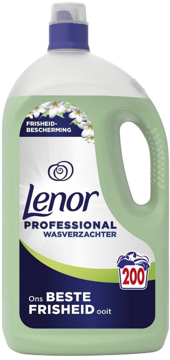 Lenor - Spring Breeze - Wasverzachter - 200 Wasbeurten - 4 Liter - Grootverpakking - Wassen — afbeelding 1