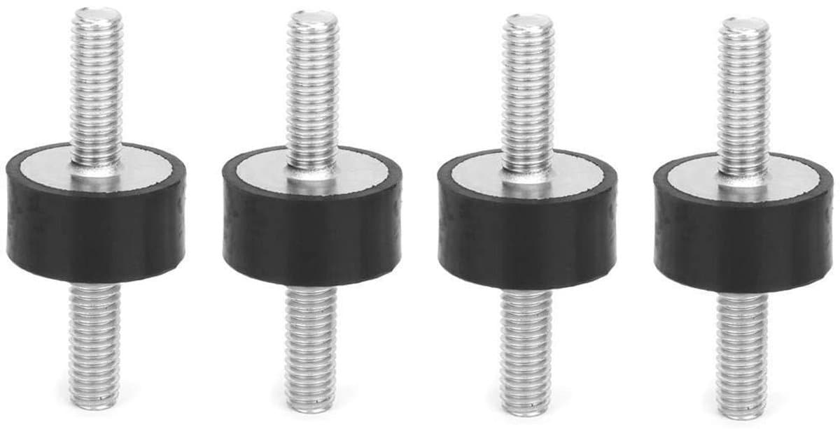 Dailygoods- Rubber Mount - 4 Stuks Trillingsdempers - Schokdemper voor Luchtcompressoren - Geluidsreductie - Stabiliteit - Dynamische Prestaties - Trillingsdemper — afbeelding 1