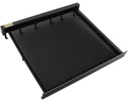 Dailygoods- Droogrek Intrekbaar - Wandmontage - Opvouwbaar - Aluminium - Ademend Mesh - Ruimtebesparend Ontwerp - Kledingrek