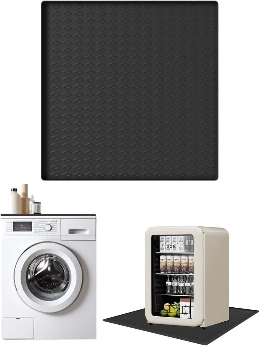 Herbruikbare Druppelbak 60x60 cm, Silicone Mat voor Koelkast, Wasmachine en Wijnkasten, Antislip en Waterdicht — afbeelding 1