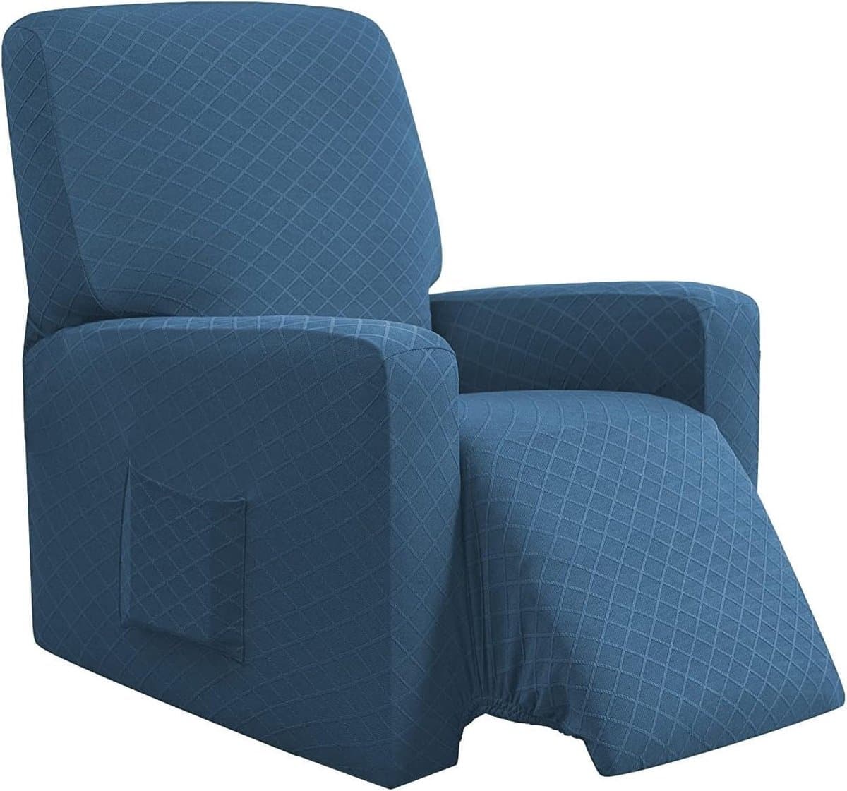 Elastic Stoelhoes voor Volledige Bescherming van Ligstoelen - UV-bestendig, Waterdicht en Ademend (Jeansblauw) — afbeelding 1