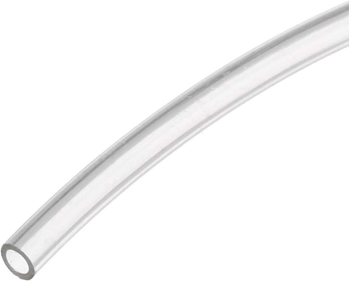 Pneumatische Slang voor Luchtcompressor - PU Buizen voor Water en Vloeistofoverdracht (6mm ID x 8mm OD, 2 Meter, Duidelijk) — afbeelding 1