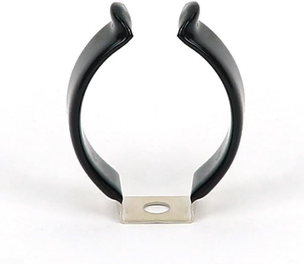 Veerklemmen Gereedschap - Badstofclips Hangers - Gereedschap Organiseren - Smalle Basis Grip - 28 mm - Zwart — afbeelding 1